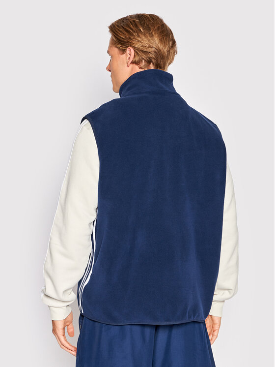 adidas adidas Mellény adicolor 3-Stripes HK7391 Sötétkék Relaxed Fit
