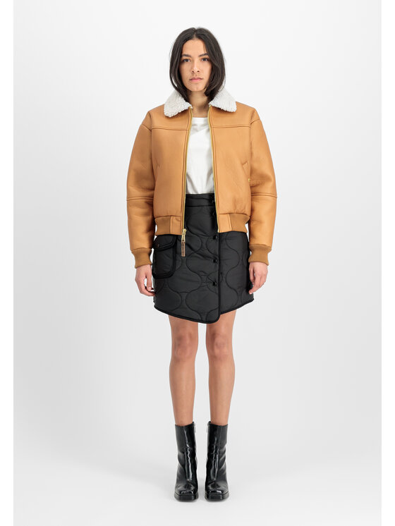 Alpha Industries Alpha Industries Spódnica midi ALS Mini Skirt Women Czarny Regular Fit