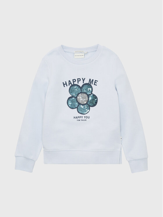 Tom Tailor Tom Tailor Sweatshirt 1033958 Himmelblau Regular Fit
