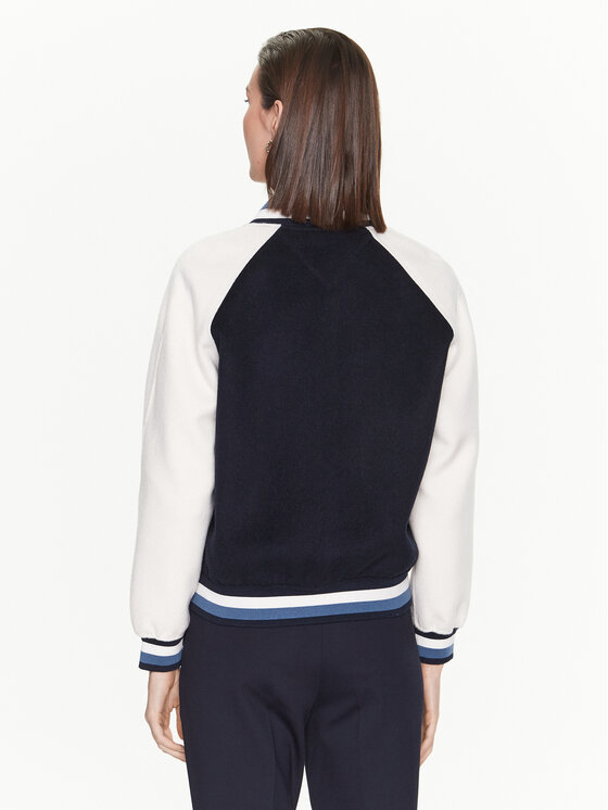Tommy Hilfiger Tommy Hilfiger Μπόμπερ μπουφάν Varsity WW0WW38112 Σκούρο μπλε Regular Fit