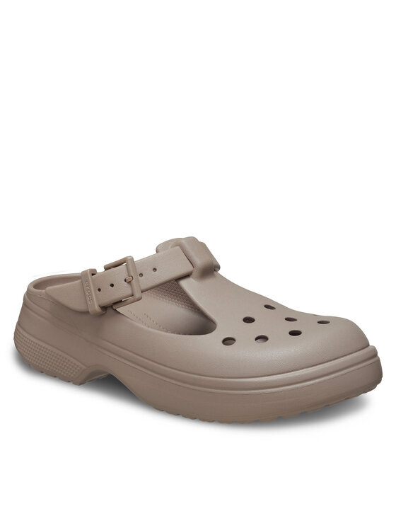 Crocs Crocs Natikači Classic Mary Jane Clog 210581 Rjava