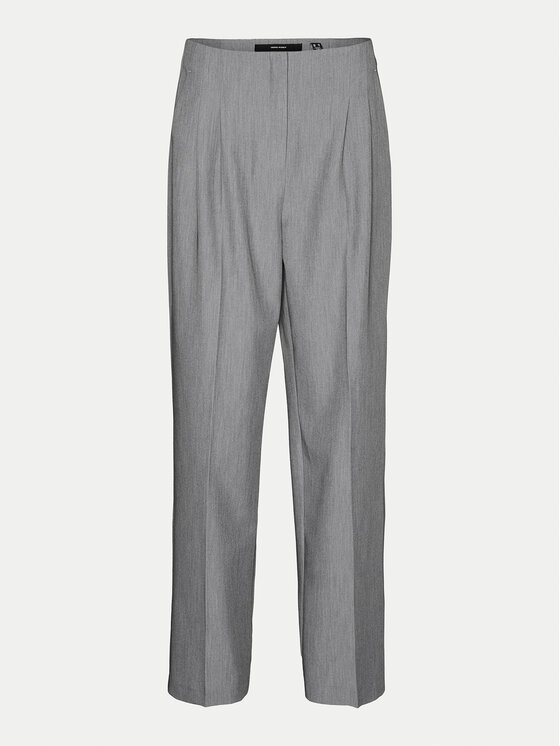 Vero Moda Vero Moda Hlače iz tkanine Vika 10323447 Siva Straight Fit