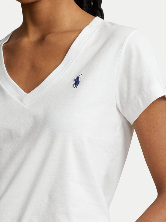 Polo Ralph Lauren Polo Ralph Lauren Marškinėliai 211902403001 Balta Regular Fit