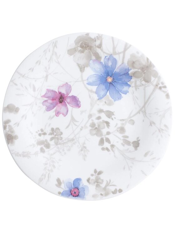 Villeroy & Boch Villeroy & Boch Talerz płaski Mariefleur Gris Basic Villeroy & Boch Biały