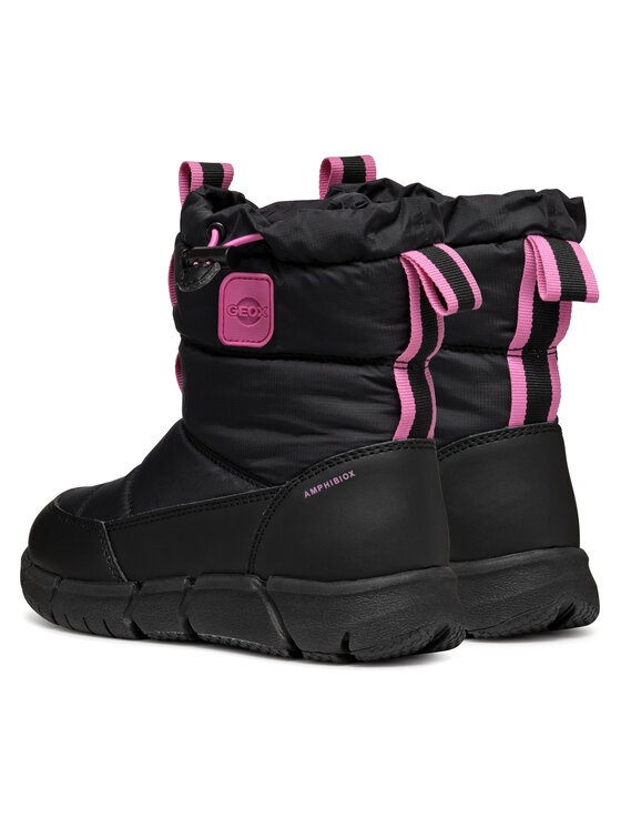 Geox Geox Μπότες Χιονιού J Flexyper Girl B Ab J46APB 0FU54 C9B8L S Μαύρο