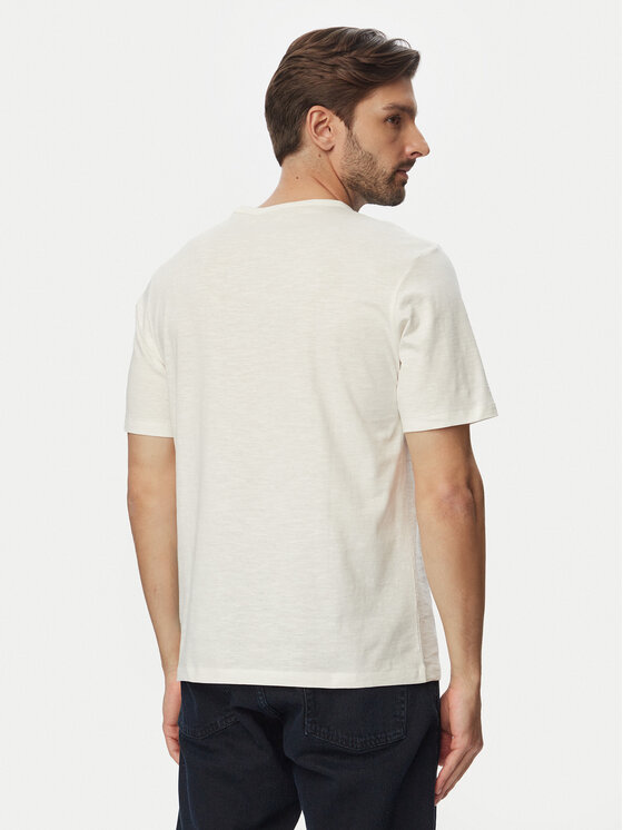 Jack & Jones Jack & Jones Tričko Cassis 12295066 Krémová Regular Fit
