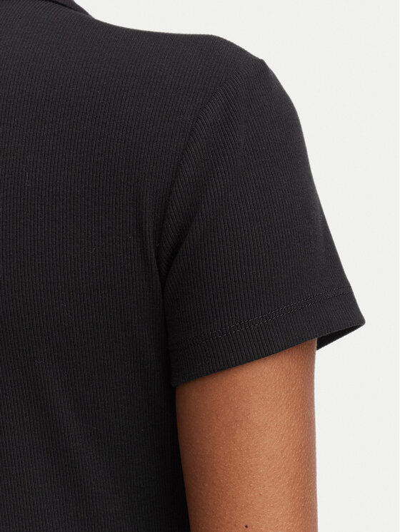 Tommy Jeans Tommy Jeans Vsakodnevna obleka DW0DW22852 Črna Slim Fit