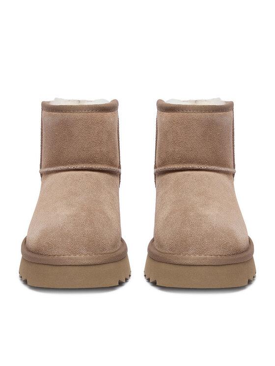 Nine West Nine West Μπότες Χιονιού CEO-NASR-01 Μπεζ