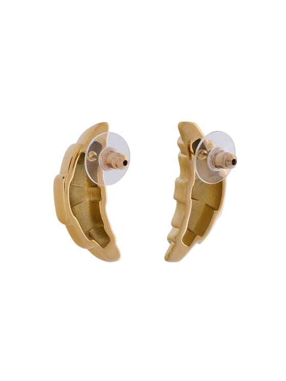 Aldo Aldo Ohrringe Croissants 14088495 Goldfarben