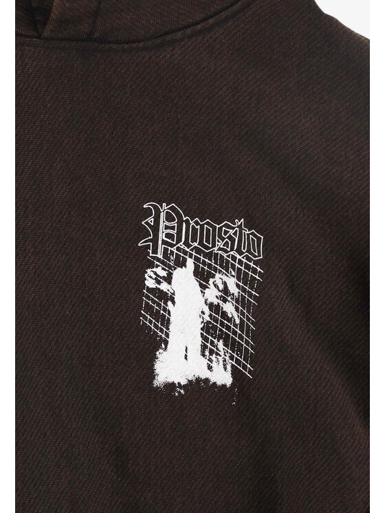 PROSTO. PROSTO. Bluza Shadow Czarny Oversize