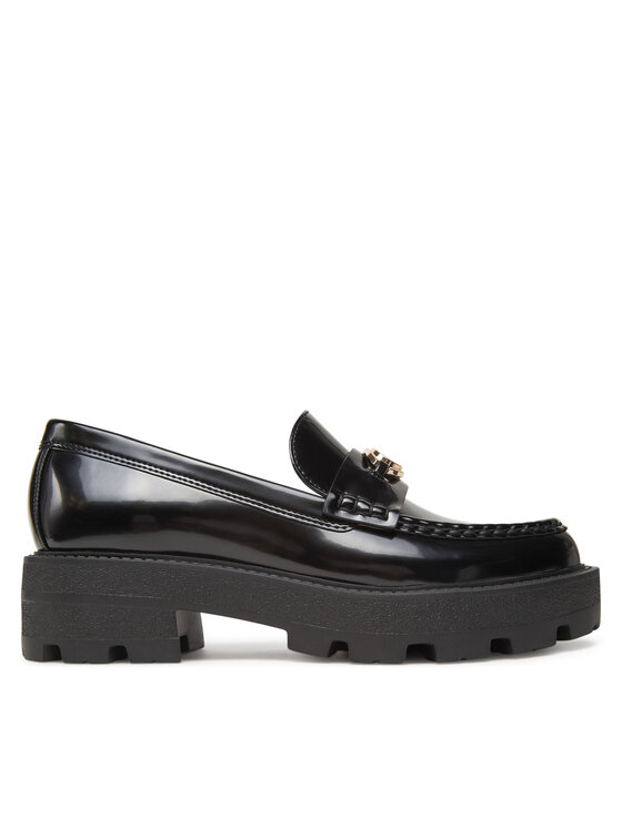 Guess Damskie Loafersy, rozmiar 41, Czarne, FLTYNK ELE14