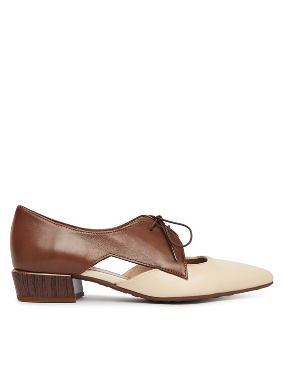 Hispanitas Hispanitas Halbschuhe BHV264628 C001 Écru