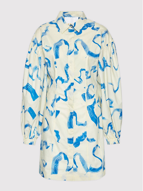 Remain Remain Haljina košulja Gemma RM549 Bež Regular Fit