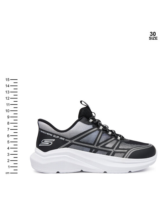 Skechers Skechers Sneakers Microspec Velocity - Grid-Shift 404220L/BKSL Schwarz
