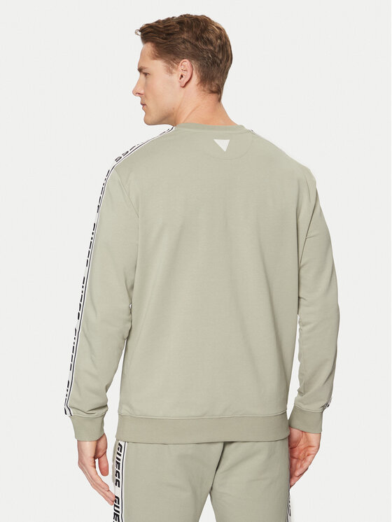 Guess Guess Felpa Z4GQ24 K6ZS1 Verde Regular Fit