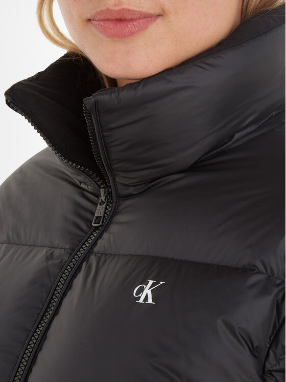 Calvin Klein Jeans Calvin Klein Jeans Dūnu jaka J20J221649 Melns Cropped Fit