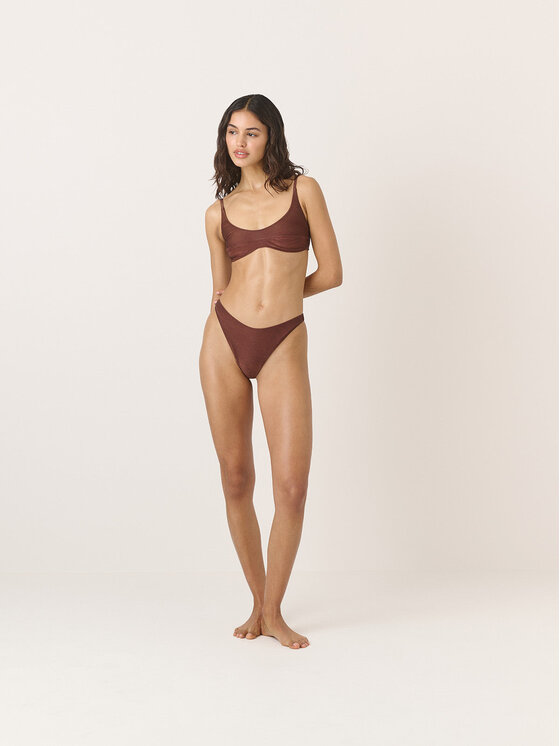 La Mania La Mania Dół od bikini LUCIA Brązowy