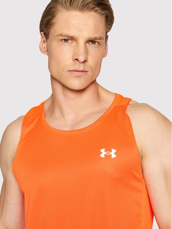 Under Armour Maglietta tecnica Speed Stride 2.0 1369742 Arancione Regular Fit Modivo