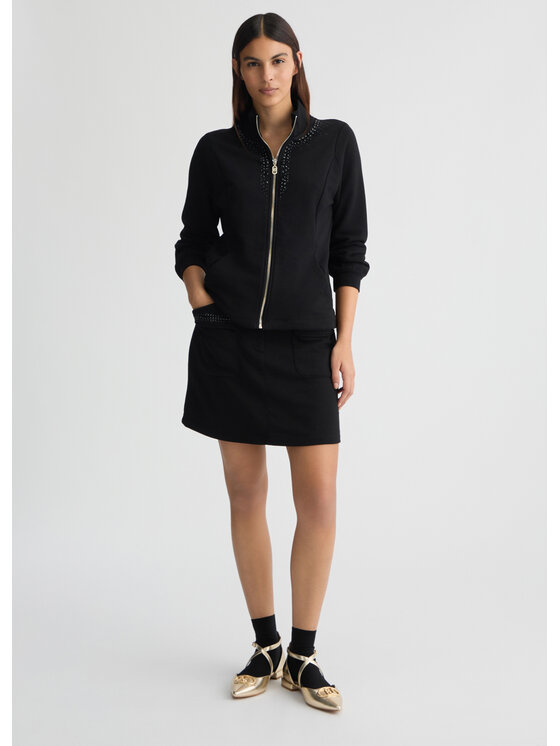 Liu Jo Liu Jo Spódnica mini TA5016FS00222222 Czarny Regular Fit