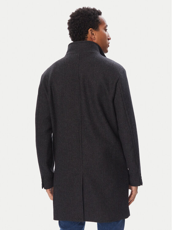Jack & Jones Jack & Jones Žieminis paltas Keith 12303386 Tamsiai pilka Regular Fit