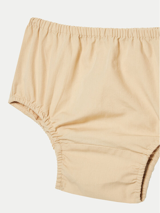 Gap Gap Elegáns ruha 646791-00 Ekru Regular Fit