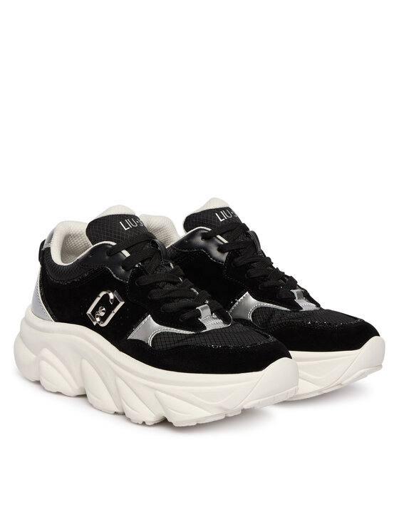 Liu Jo Liu Jo Sneakersy Steffy 01 BA6025 PX080 Czarny