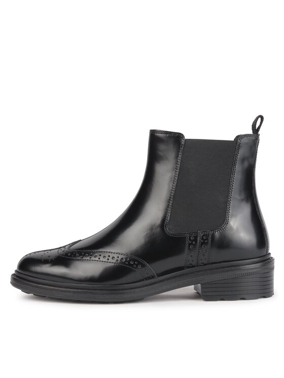 Geox Geox Štibletai D Walk Pleasure D36TGD 00038 C9999 Juoda