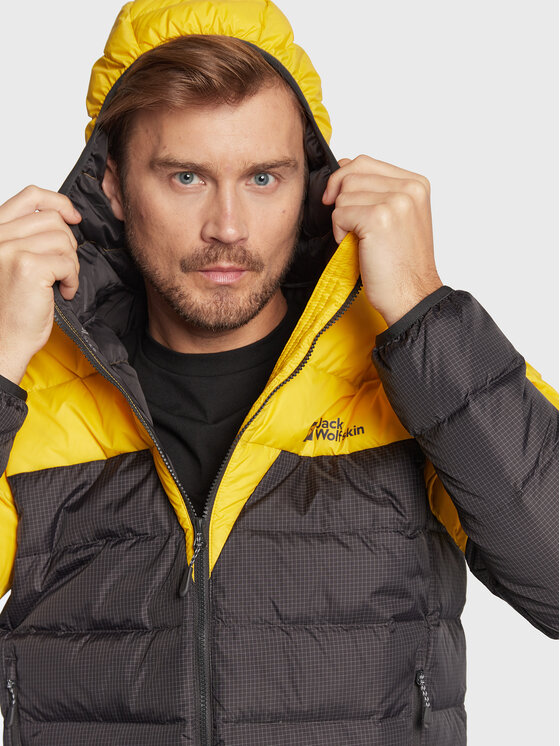Jack Wolfskin Jack Wolfskin Pernata jakna Dna Tundra 1206612 Žuta Regular Fit