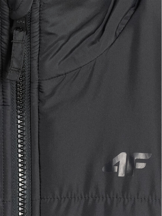 4F 4F Kurtka puchowa OUTERWEAR Czarny Regular Fit