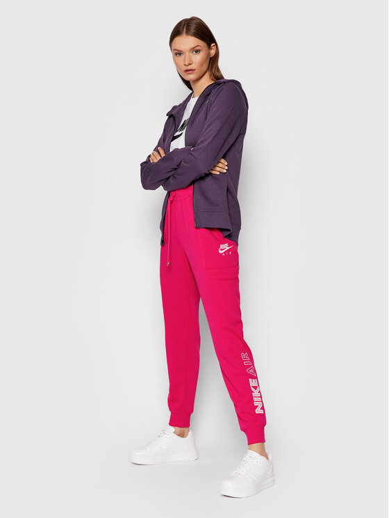 Nike Pantaloni da tuta Air CZ8626 Rosa Regular Fit • Modivo.it