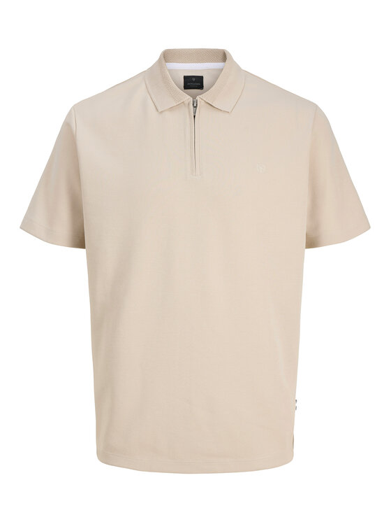 Jack & Jones Jack & Jones Polokošeľa Rblaethan 12292992 Béžová Regular Fit