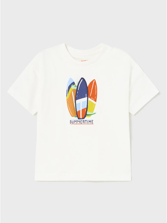 Mayoral Mayoral T-särk 1020 Valge