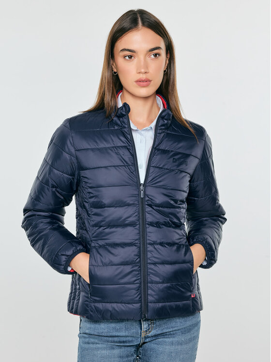 BIG STAR BIG STAR Kurtka zimowa MARIBEL Granatowy Basic Fit