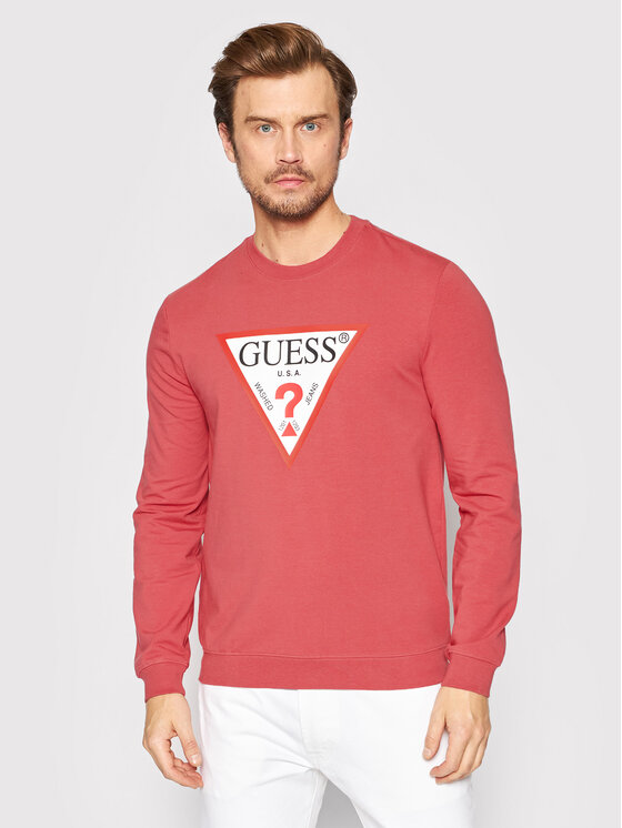 Felpa Con Cappuccio Guess Uomo - Modello M2YQ37 K6ZS1 In Cotone, Logo Triangolo, Nero - Foto 2