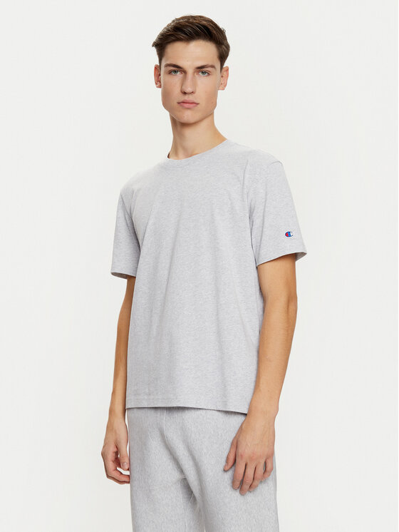 Champion T-krekls 220713 Pelēks Regular Fit