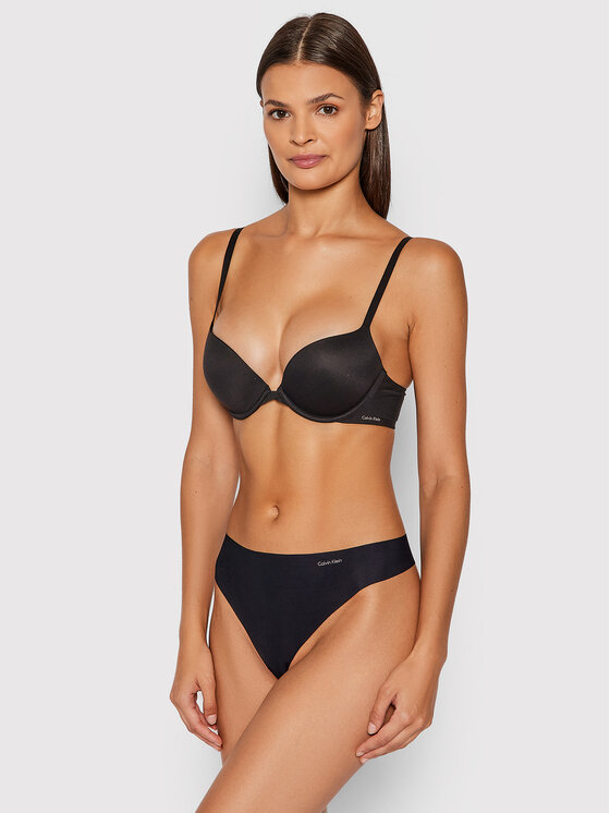 Calvin Klein Underwear Calvin Klein Underwear Kalhotky string 0000D3428E Černá