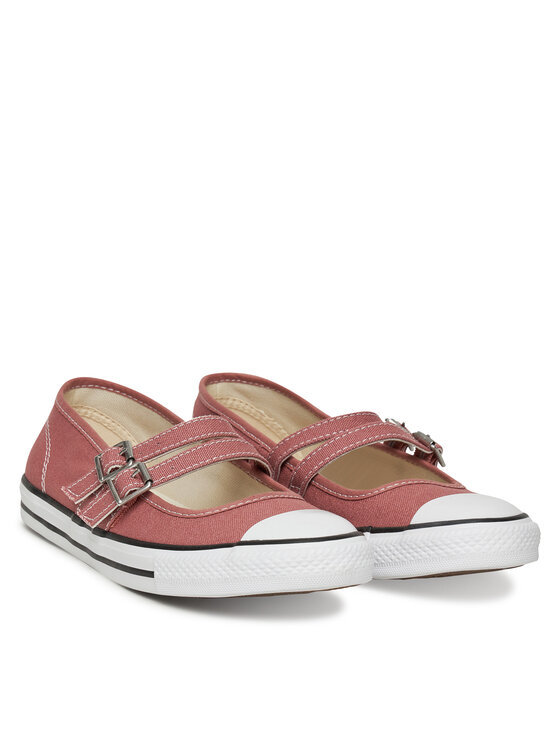 Converse Converse Baleriny Chuck Taylor All Star Dainty Mary Jane A12564C Różowy
