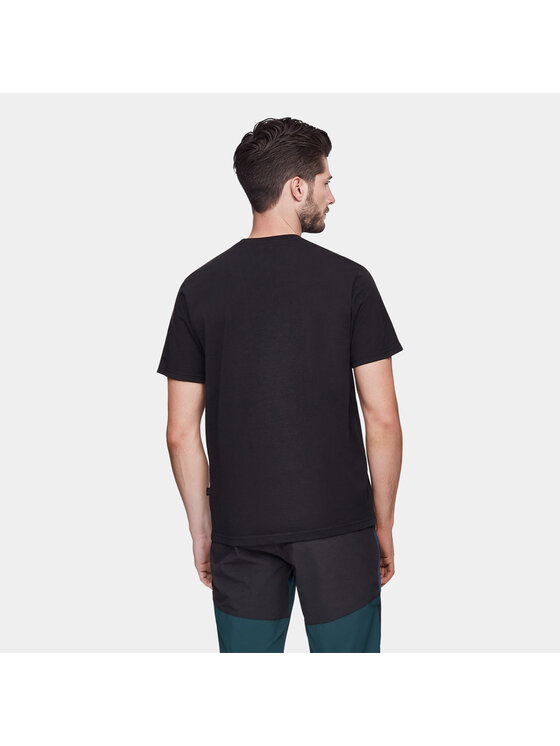 Alpinus Alpinus T-Shirt Mersmel Czarny Regular Fit