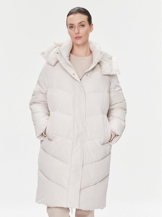 Calvin Klein Calvin Klein Geacă de iarnă Modern K20K205948 Écru Relaxed Fit