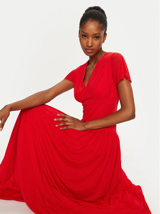 ROTATE ROTATE Rochie cocktail Kally 1132803017 Roșu Regular Fit