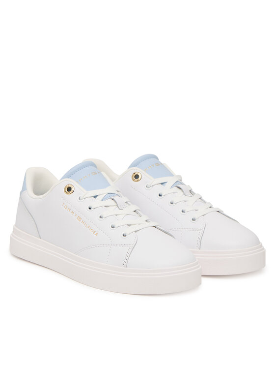 Tommy Hilfiger Sneakers Th Feminine Cupsole Leather FW0FW09105 Alb