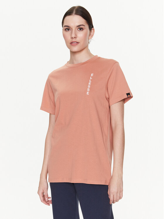 Ellesse T-krekls Coalio SGR17777 Bēšs Relaxed Fit