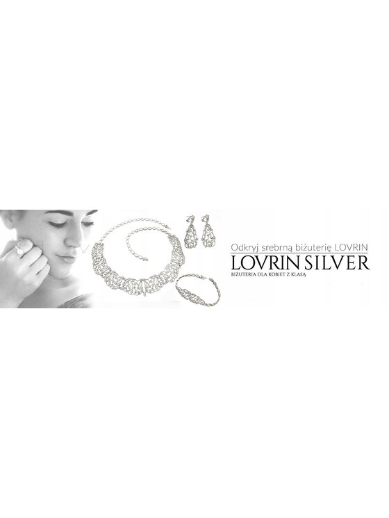 Lovrin Lovrin Komplet biżuterii 54492 Srebrny