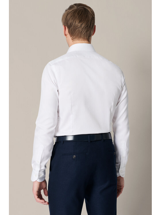 Lancerto Lancerto Koszula Crispino Slim KO073126000002 Biały Slim Fit