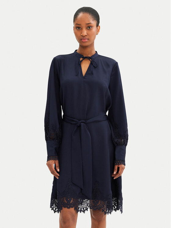 Bruuns Bazaar Každodenné šaty Felicia BBW4269 Tmavomodrá Loose Fit