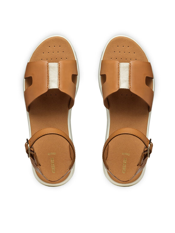 Geox Geox Sandali D Dandra D55NNB 05443 C5F2L Rjava
