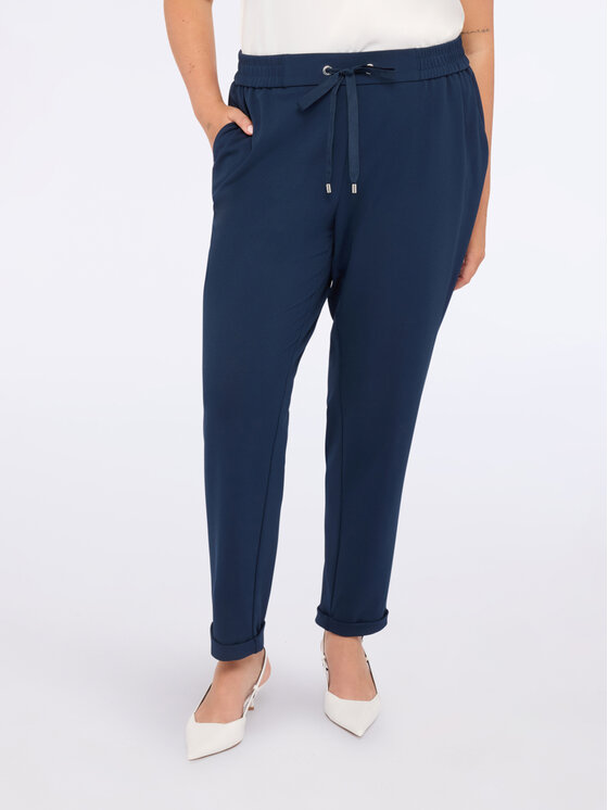 Fiorella Rubino Fiorella Rubino Pantaloni di tessuto P176L002198N034 Blu Regular Fit