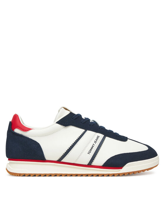 Tommy Jeans Tommy Jeans Снікерcи Tjm Retro Runner Cleated EM0EM01619 Білий