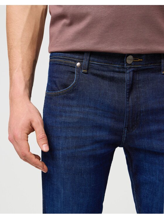 Wrangler Wrangler Jeansy GREENSBORO Niebieski Straight Leg