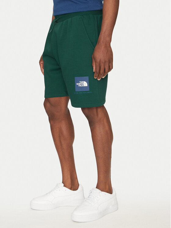 The North Face The North Face Sportovní kraťasy Nse Box NF0A8C1J Zelená Regular Fit